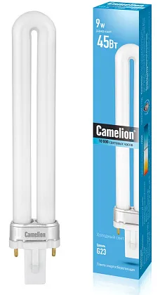 Лампа люминесцентная LH11-U G23 4200К 9Вт 540Лм 167мм Camelion