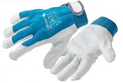 Перчатки рабочие кожаные, RОТТ, размер 9 HOEGERT, п