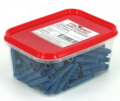 Дюбель четырехраспорный 12*60 полипропилен (30 шт.) (ГОСКРЕП)