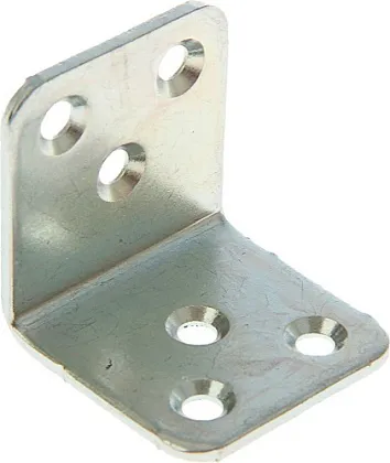 Уголок мебельный 37*37*35*2.3 цинк (1шт.) (ХС)