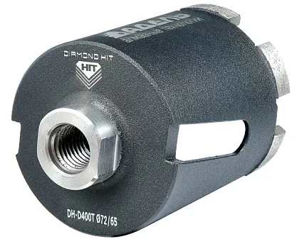 Коронка алмазная по бетону 72/65 мм М16 DH-D 400T 6 LSP