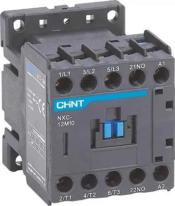 Контактор NXC-12M/10 (кат.230В АС, 12A, 5,5кВт, 1но) CHINT