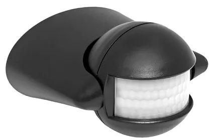 ИК датчик движения наст. 1200Вт 180гр. до 12м IP44 MS-39b черный EKF PROxima