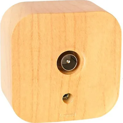 Розетка TV О/У Дерево Quteo LEGRAND