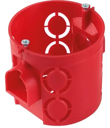 Коробка распред. для сплошных стен 68x62 глубокая