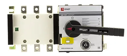 Устройство автоматического ввода резерва АВР ТСР1 400А 3Р 230В EKF