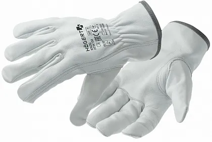 Перчатки рабочие кожаные, KINZIG, размер 8 HOEGERT, п