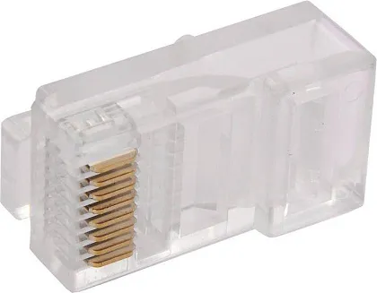 Коннектор RJ-45 Cat.5e проходной (1уп. - 20шт.) (ITK)