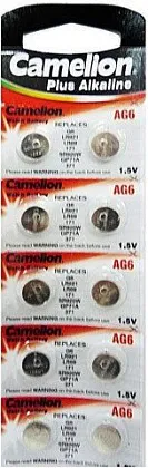 Батарейка G6 (371A/LR921/171) CAMELION BL-10