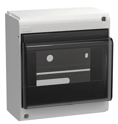 Щит навесной пласт. КМПн- 6 IP30 UNION mini бел. IEK