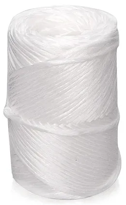 Шпагат полипропиленовый 1,6 мм крученый (90 м) белый (Стройбат)