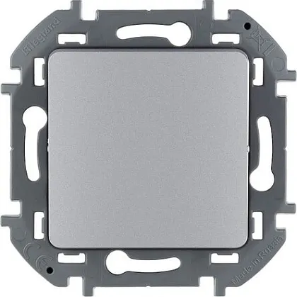 Выключатель 1-кл. Алюминий INSPIRIA LEGRAND