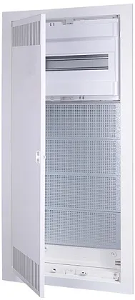 Щит встр. KОМБO мет. дверь U60 5/1 ES (14 мод+4 м/п) TEHPLAST