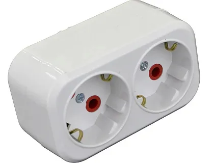 Разветвитель 2 гн. с/з прямой AY-KA