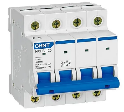 Выключатель нагрузки 4п 100А NXHB-125 (R) CHINT 193192