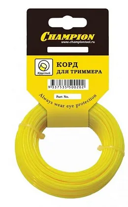 Леска для триммера круг 1.6мм* 15м в мотке CHAMPION