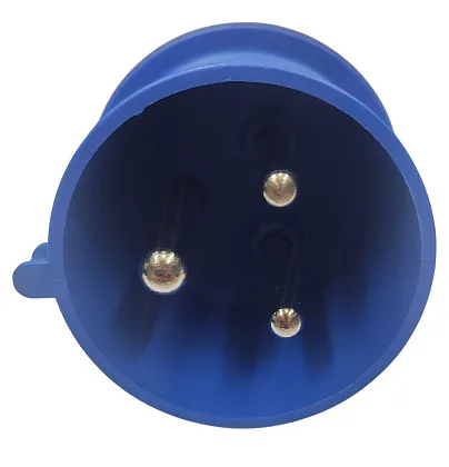 Вилка переносная 32A 3п (2P+PE) SLN-023 IP44, 380В, AWSPRODUCTS