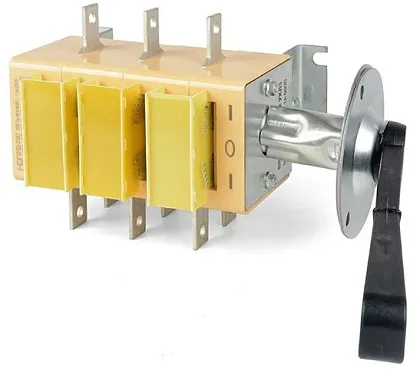 Рубильник ВР32-31В7/1 с д/г камерами съемная правая рукоятка HLT