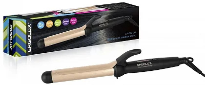 Щипцы для завивки волос, черно-золотой, 23Вт, 25 мм ERGOLUX ELX-CI02-C64 (220-240В)