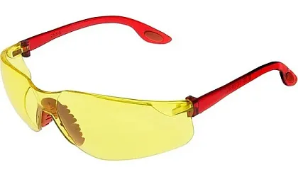 Очки защитные, эргономичные, желтые Tulips tools