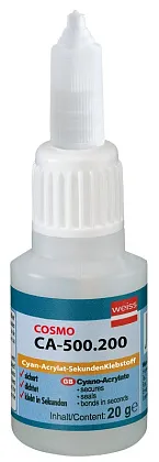 Клей секундный цианакрилатный "Cosmofen CA 12" 20гр (Германия)