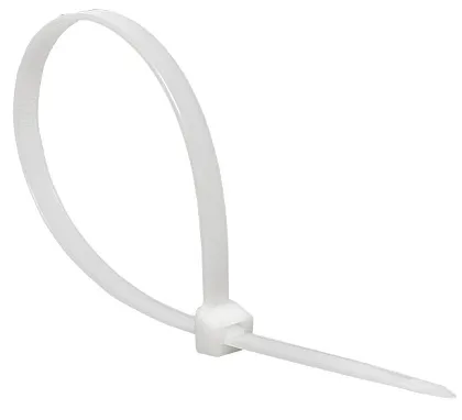 Хомут 3,6*300 белый нейлон (100 шт.) Basic (EKF), уп