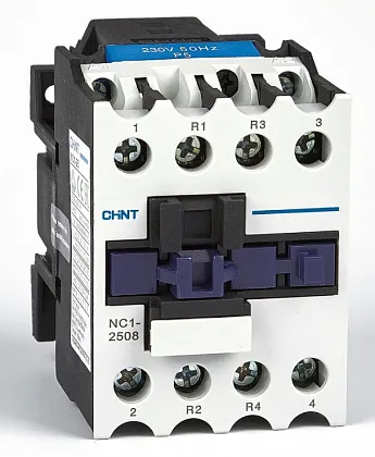 Контактор NC1-2508 4P (2НО+2НЗ) (кат.230В AC 25А 11кВт) CHINT