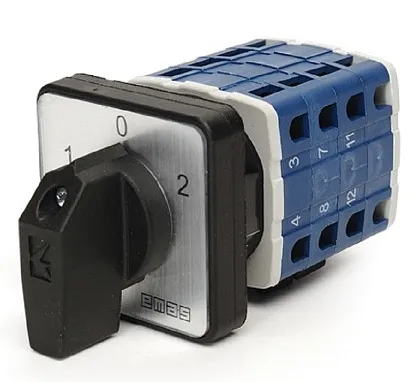 Переключатель  PSA020KD334S 1-0-2 3 пол, 20А Emas