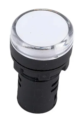 Индикатор LED белый AD22DS 24В AC/DC IP40 IEK
