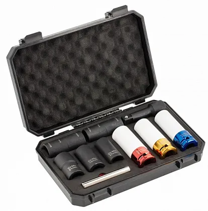 Головки ударные, экстракторы набор 1/2'' (10 шт.) HOEGERT