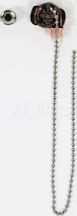 Выключатель для настенного светильника с цепочкой 270 мм «Silver» REXANT