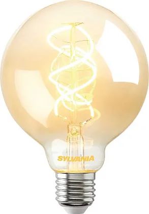 Лампа LED G95 E27 2000K 5Вт 250Lm Vintage Sylvania