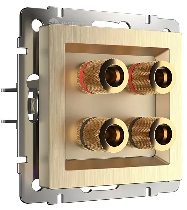 Розетка акустическая Шампань рифленый WERKEL