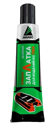 Клей-герметик ЗапЛатка жидкая Зеленая тюбик 40мл АНЛЕС 20