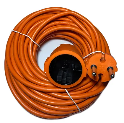 Удлинитель садовый 1гн. 10м б/з ПВС 2x1mm2 AWS-HZ2-01-10 AWSproducts