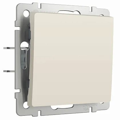 Выключатель 1-кл. Айвори матовый WERKEL