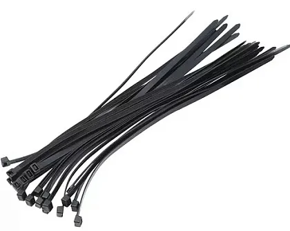 Хомут 7,6*200 черный нейлон с многораз использ (100 шт.) (СиайГрупп), уп