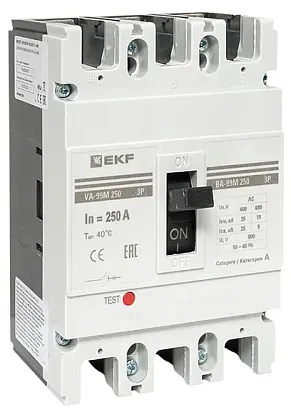 Автоматический выключатель ВА-99M 250/250А 35кА 3p. Proxima EKF