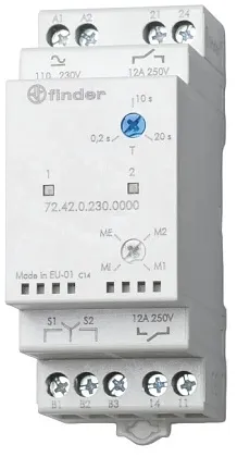 Реле выбора приоритета 72.42.0.230.0000 2 НО 12А 110-240VAC/DC
