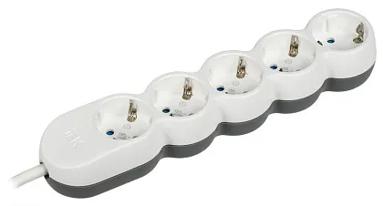 Удлинитель бытовой 5гн. 1,5м с/з ПВС 3х1,5мм2 UNO У05 IEK