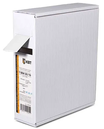 T-BOX 10/5 белый (10м) (КВТ), уп