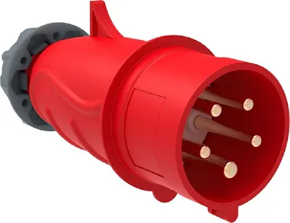 Вилка переносная 16A 5п (3P+N+PЕ) 015 IP44, 415В, MAGNUM IEK