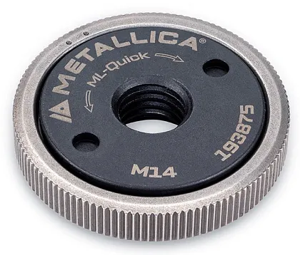 Гайка для УШМ быстрозажимная М14, тип B с шариковым замком METALLICA Ultra