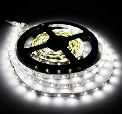 Лента LED 2835 3000К 4,8Вт/м 60LED/м 12В 600Лм/м 5м PROMSTAR, уп