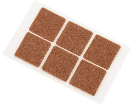 Пункт фетровый самоклеящийся 30*30 темный (6шт.) (Стройбат), уп