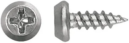 Саморез по металлу острый 3,5*11 оцинк. клоп (1000 шт.) (Tech-KREP), уп