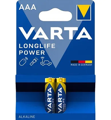 Батарейка LR03 HIGH ENERGY VARTA BL-2