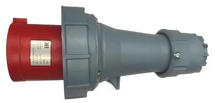 Вилка переносная 63A 4п (3P+PE) SLN-0342 IP67, 380В, AWSPRODUCTS
