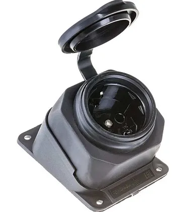 Колодка каучук угловая 1-я с/з IP44 РБу13-1-0м ОМЕГА IEK