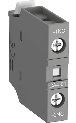 Блок-контакт фронтальный CA4-01 (1NC) ABB